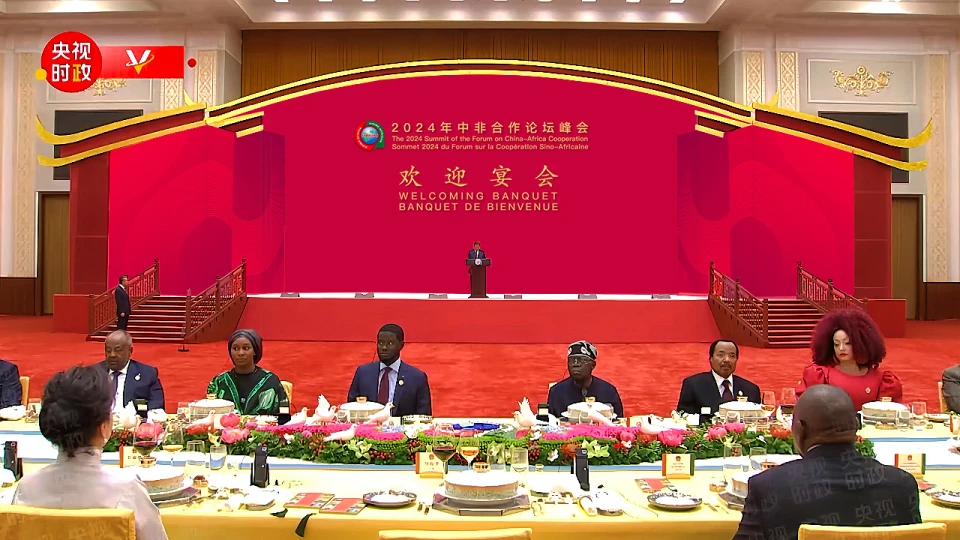 2024中非合作论坛峰会文艺演出视觉